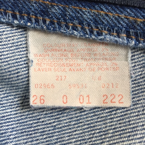 Vintage Levi’s 531 High Waist Jeans Size 23 - Picture 11 of 15